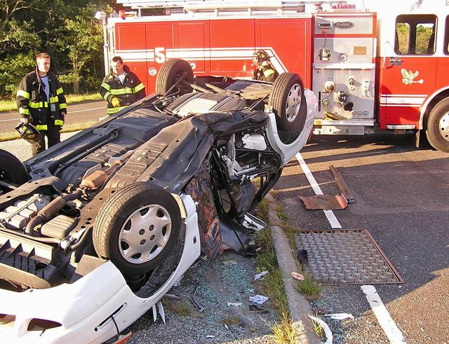 MVA Single Car Rollover 9-1-04